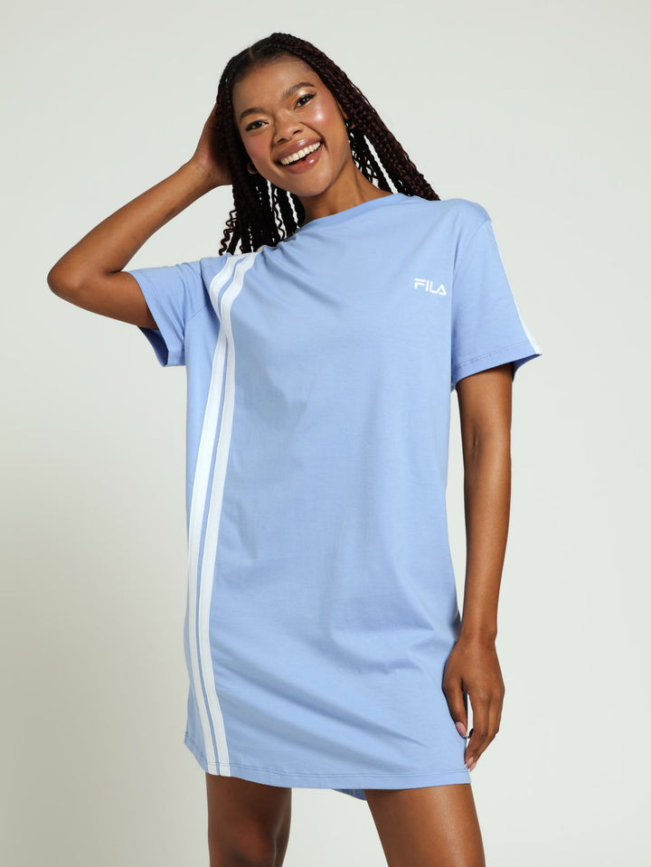 Maeve T-Shirt Dress - Blue