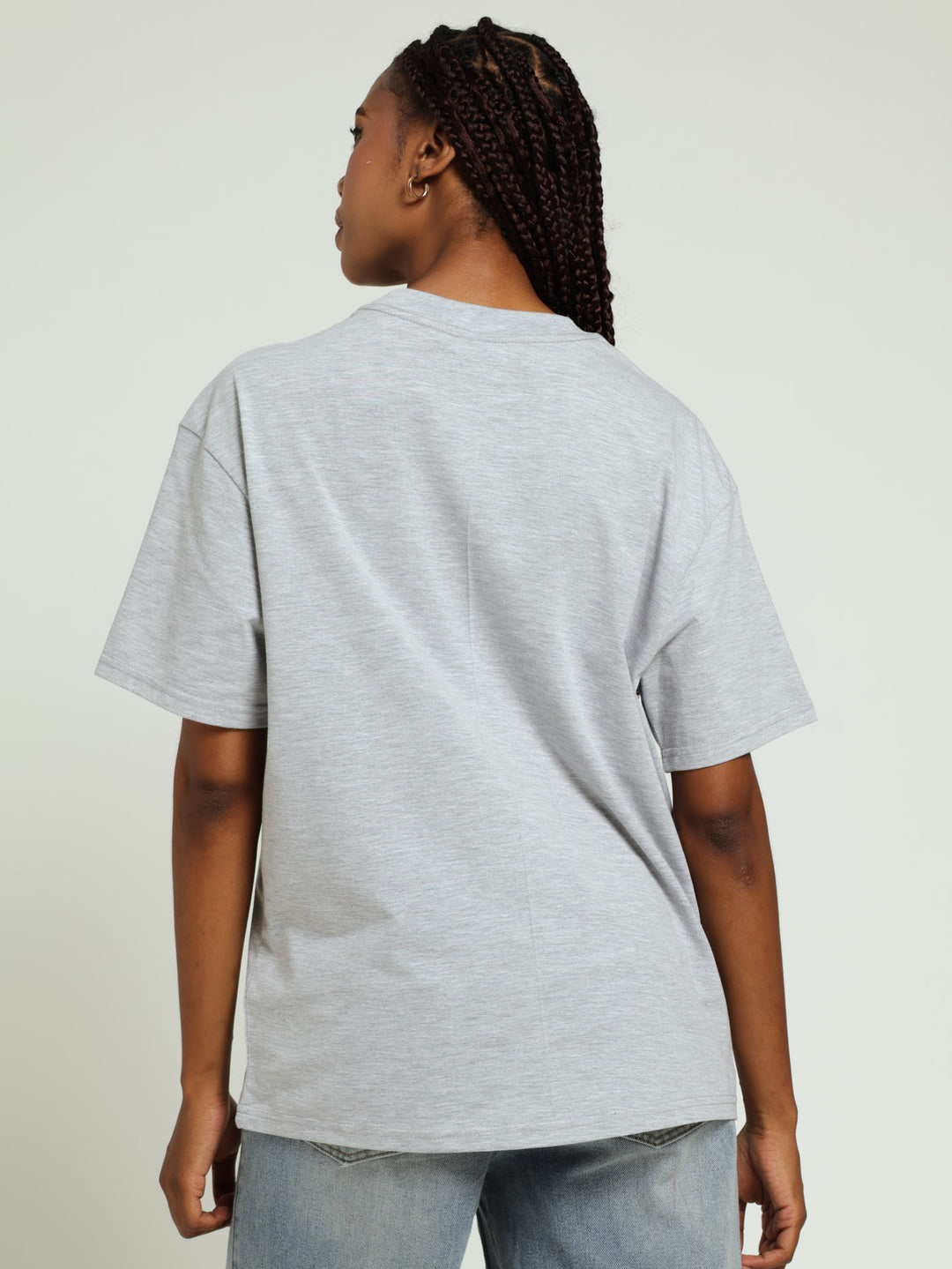 Isabel Oversized Tee - Grey