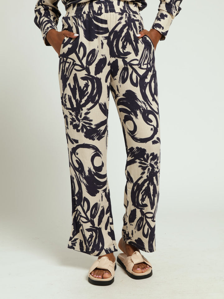 Relaxed Printed Pant