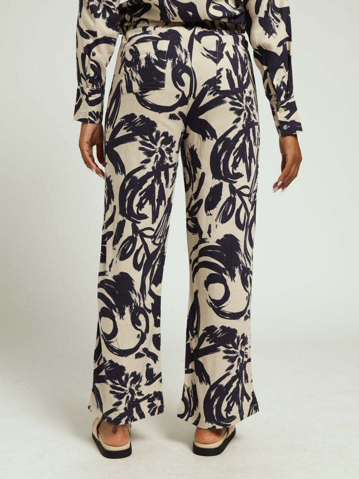 Relaxed Printed Pant