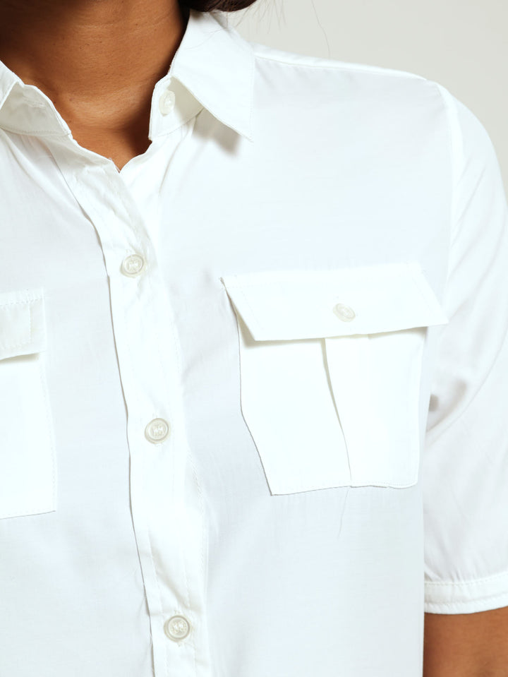 Utility Shirt - WHITE