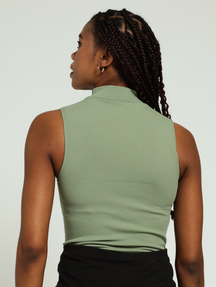 Turtle Seamless Tank Top - Fatigue