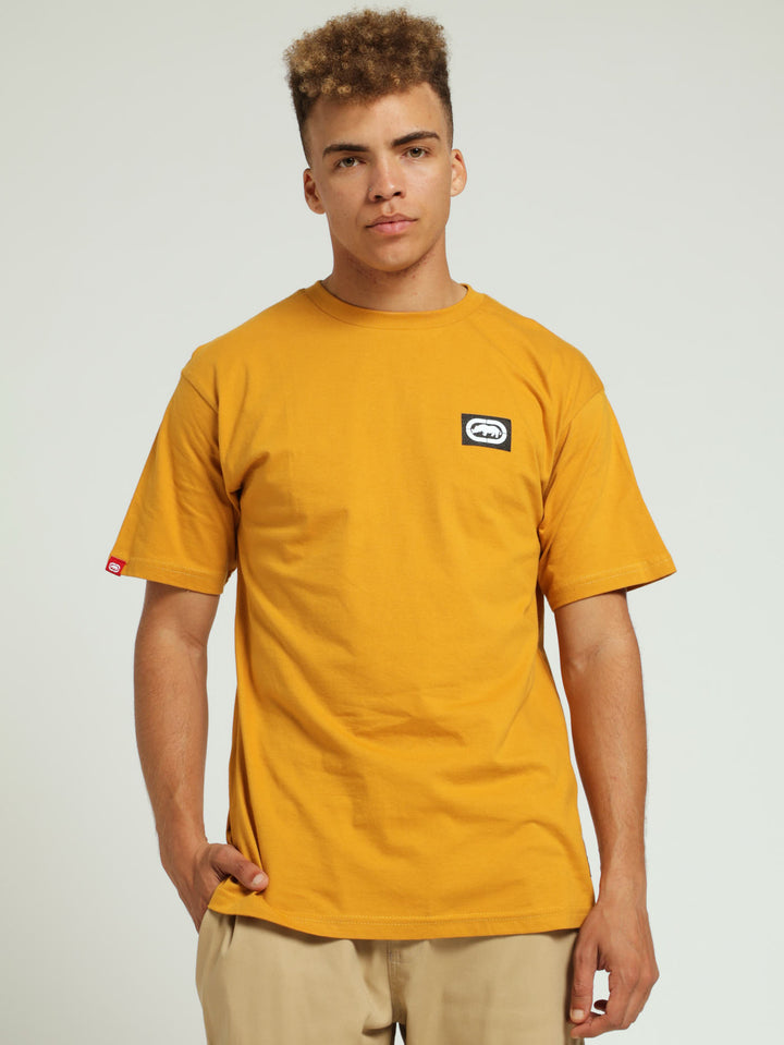 Never Out Hd Print Tee - Yellow