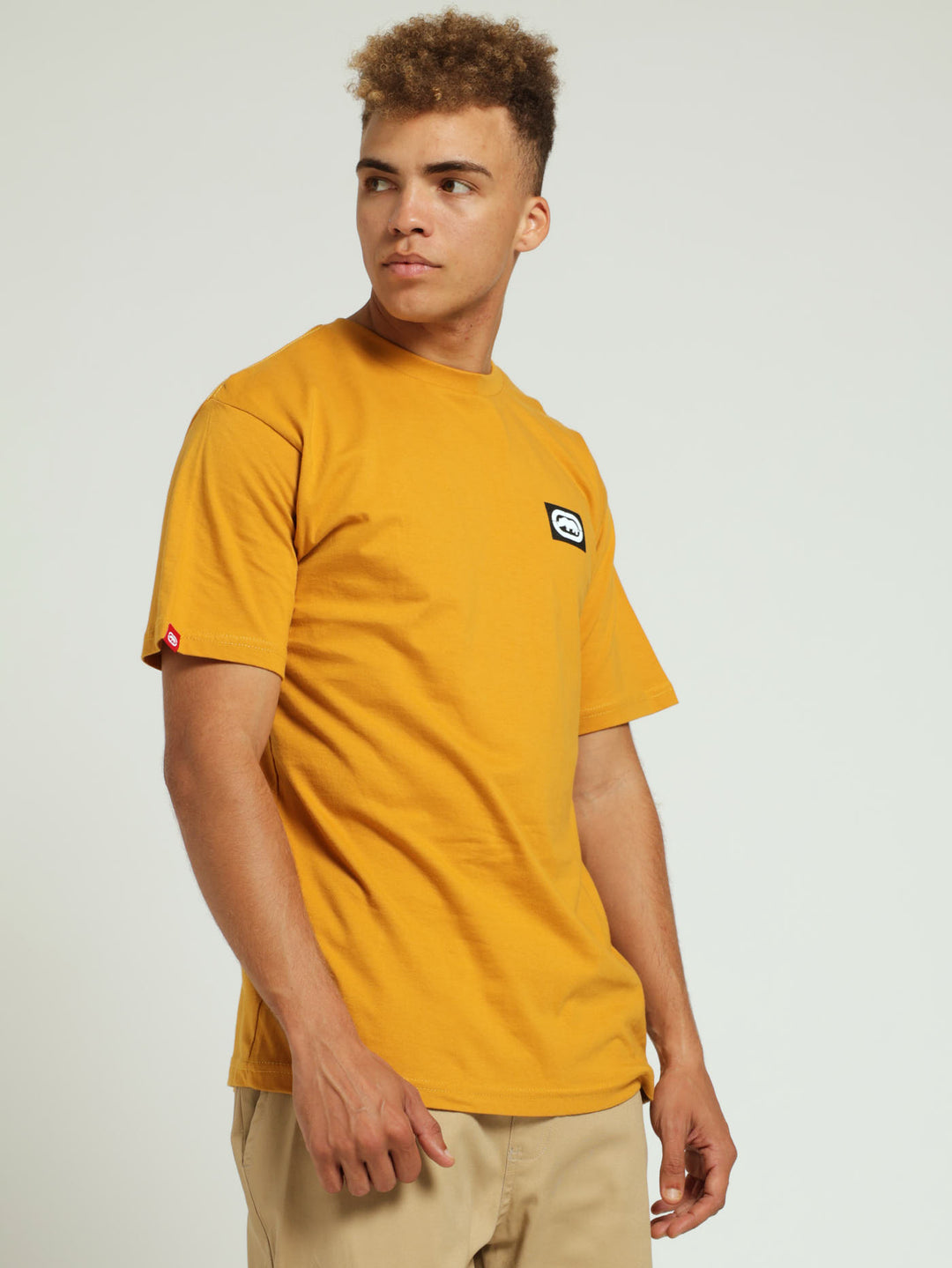 Never Out Hd Print Tee - Yellow