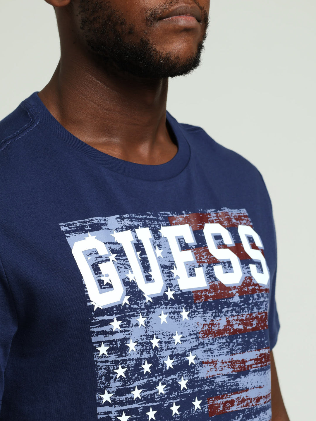 Usa Flag Tee - Navy