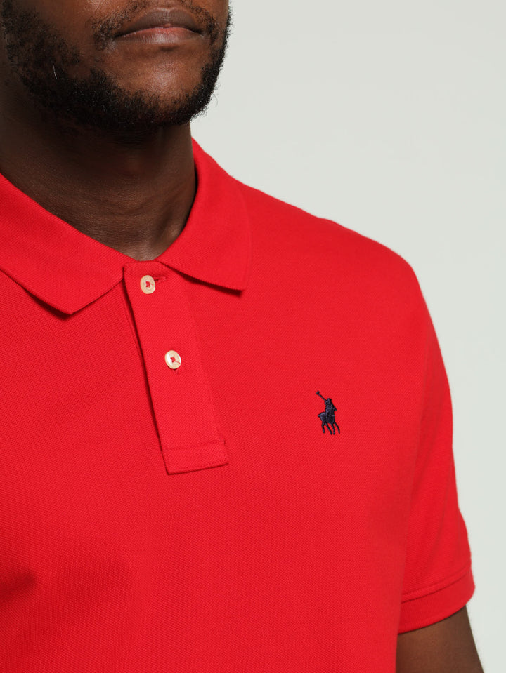 Core Carter Pique Golfer - Red