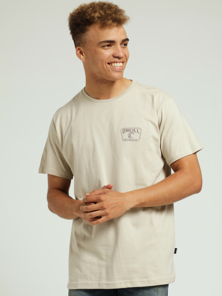 Clean Roots Tee - Tan