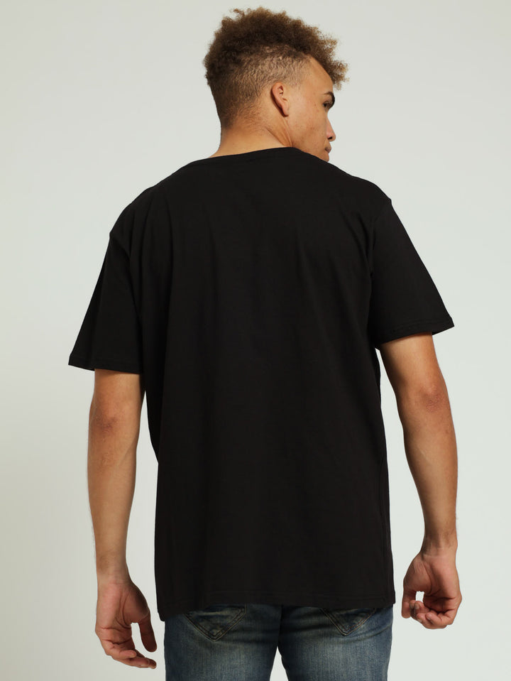 Fox Head Tee - Black