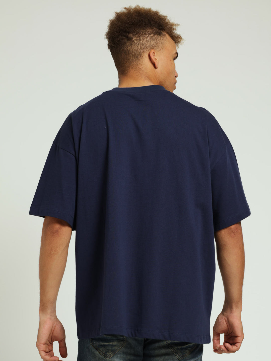 OVERSIZE TEE - NAVY