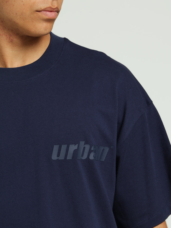 OVERSIZE TEE - NAVY