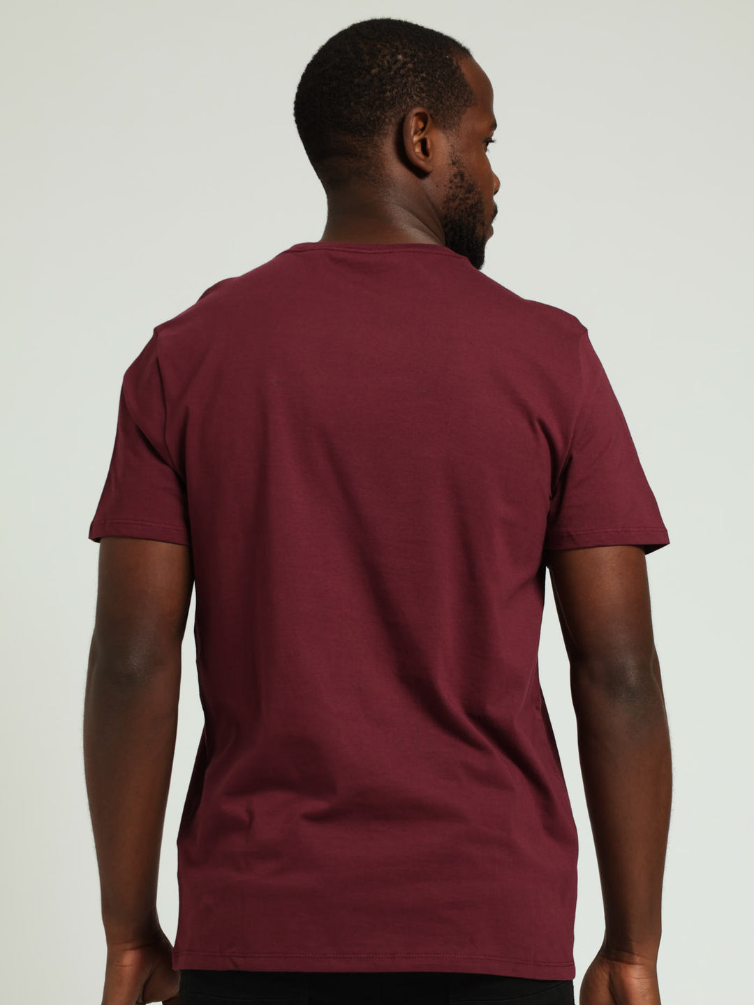 Lines Tee - Wine