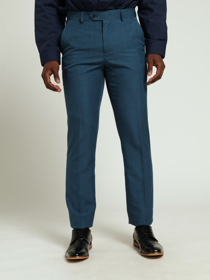 Regular Essential Suit Trouser - Teal