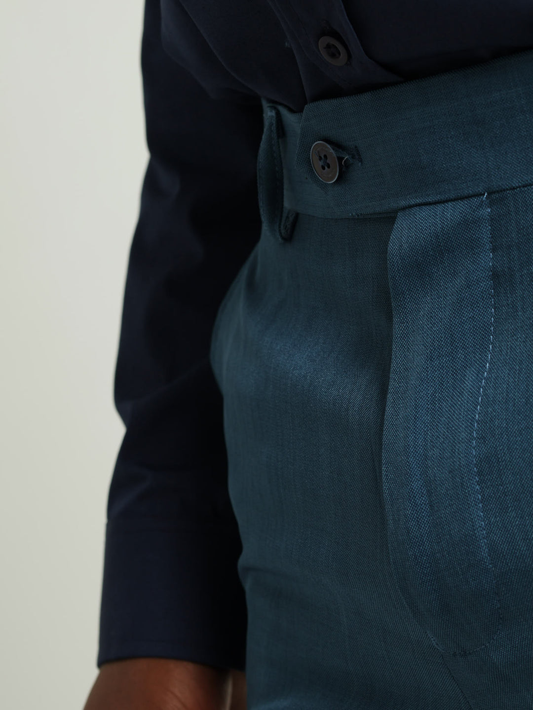 Regular Essential Suit Trouser - Teal