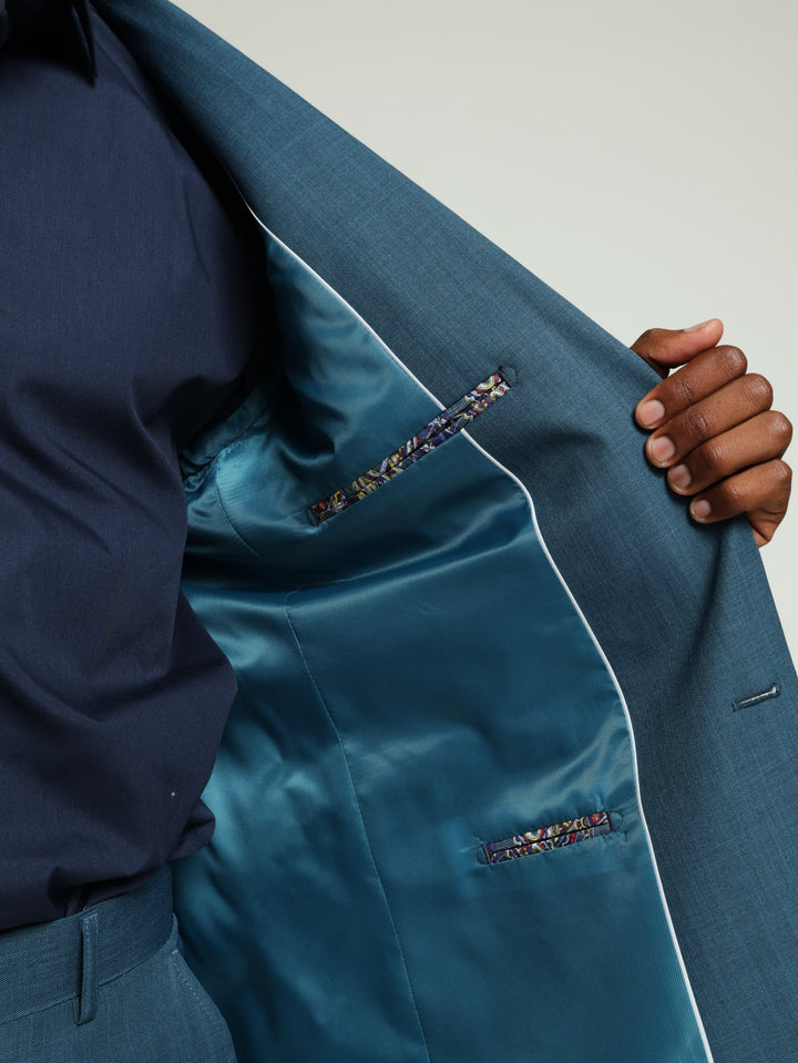 Regular Essential Suit Jack - Teal