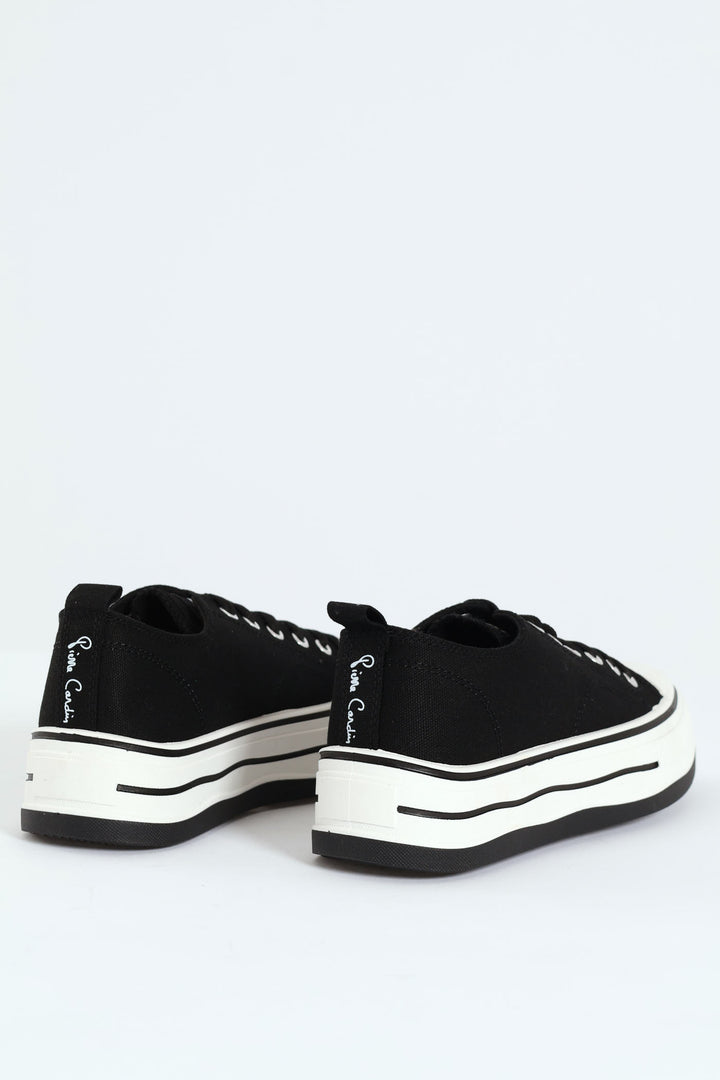 Etoile 1 Platform Lace Up Sneaker - Black