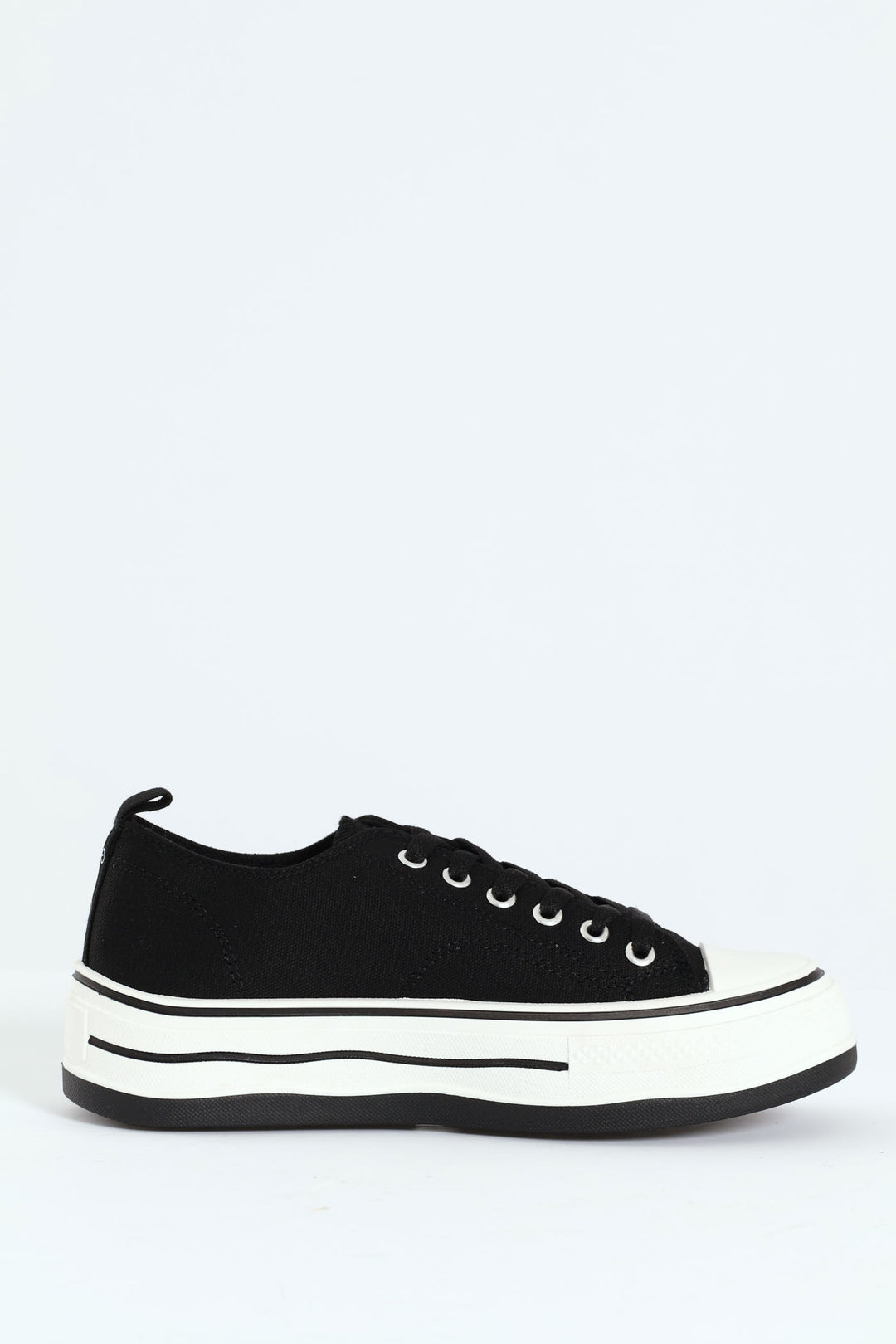 Etoile 1 Platform Lace Up Sneaker - Black