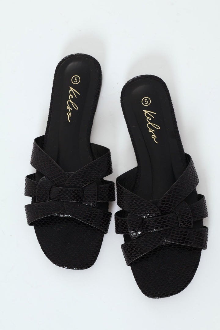 Interlink Basic Mule Sandal - Black