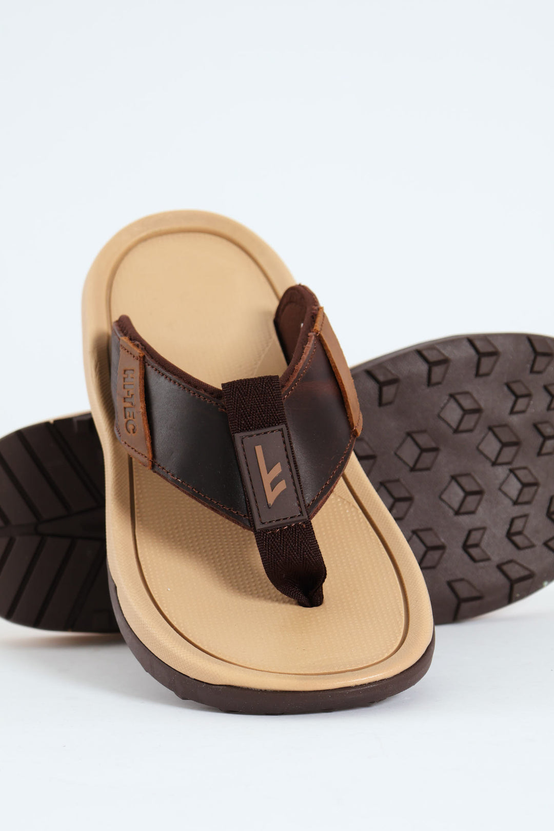 Atlas Leather Husk Widevamp Sandal - Natural