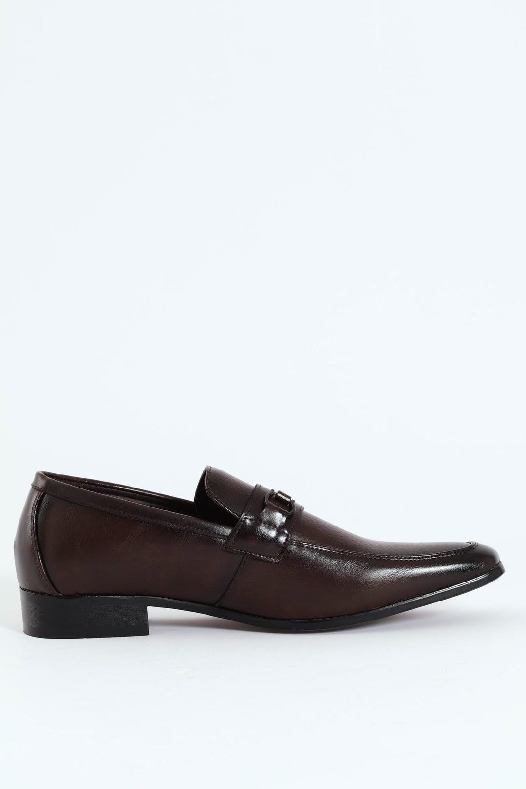 Comfort Horsebit Trim Penny Moc Loafer - Brown