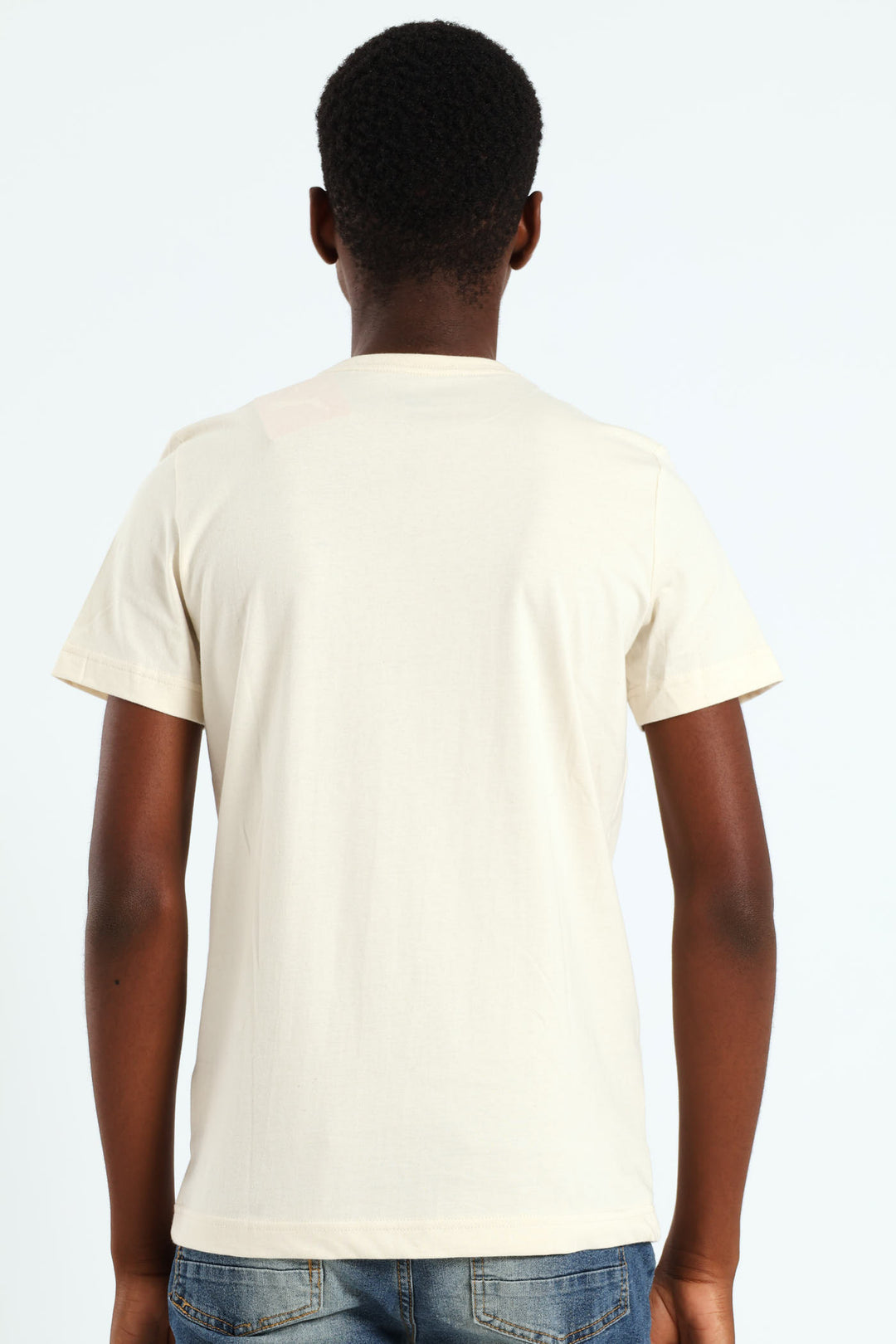 Boys Basketball Tee - White