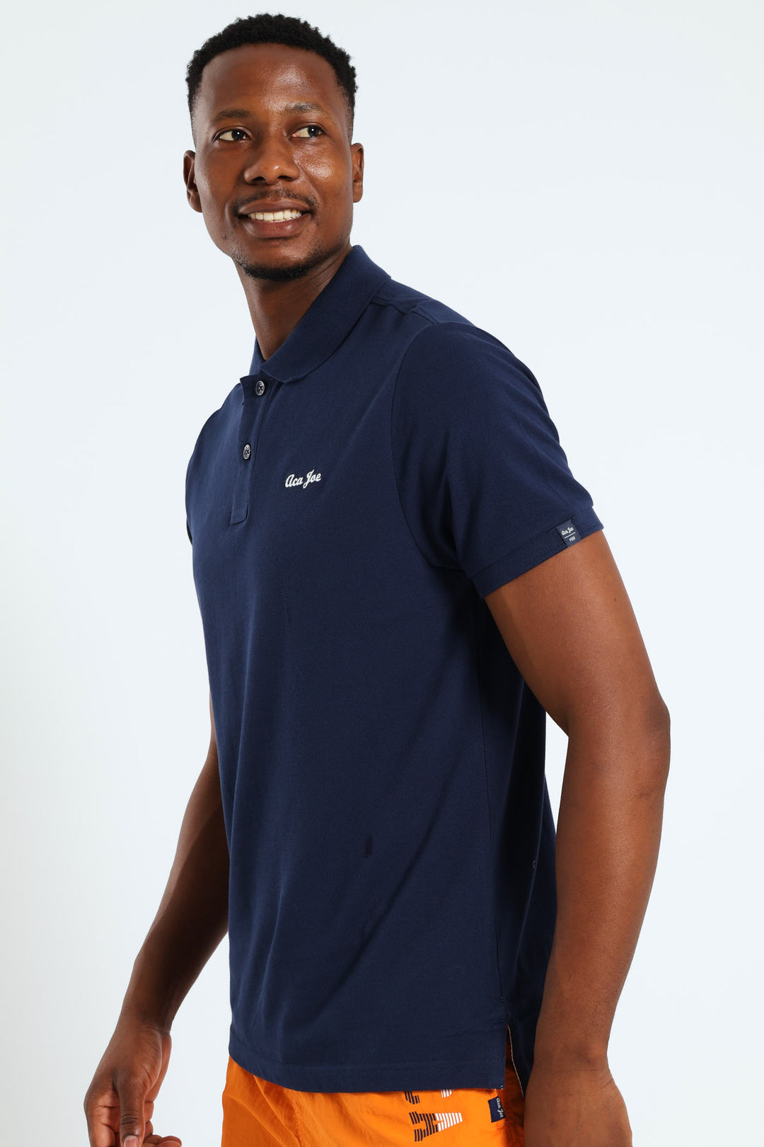 Pique Regular Fit Golfer - Navy