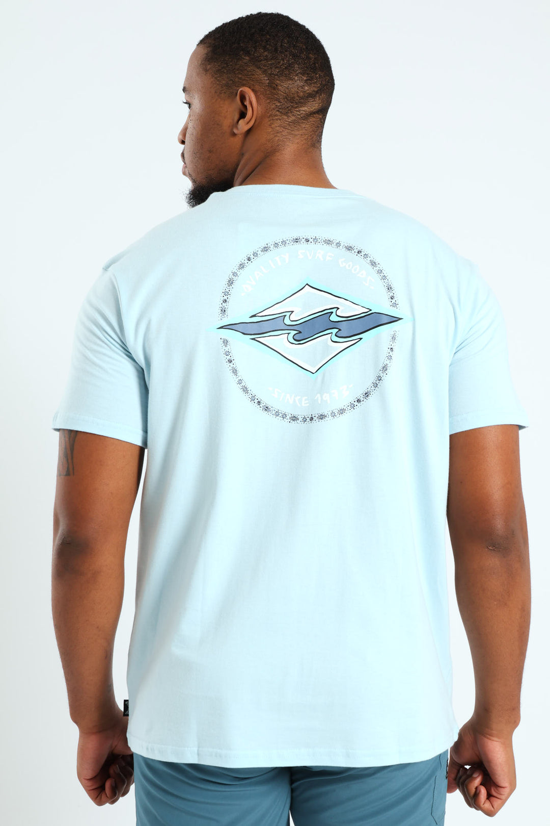 Rotor Diamond Tee - Light Blue