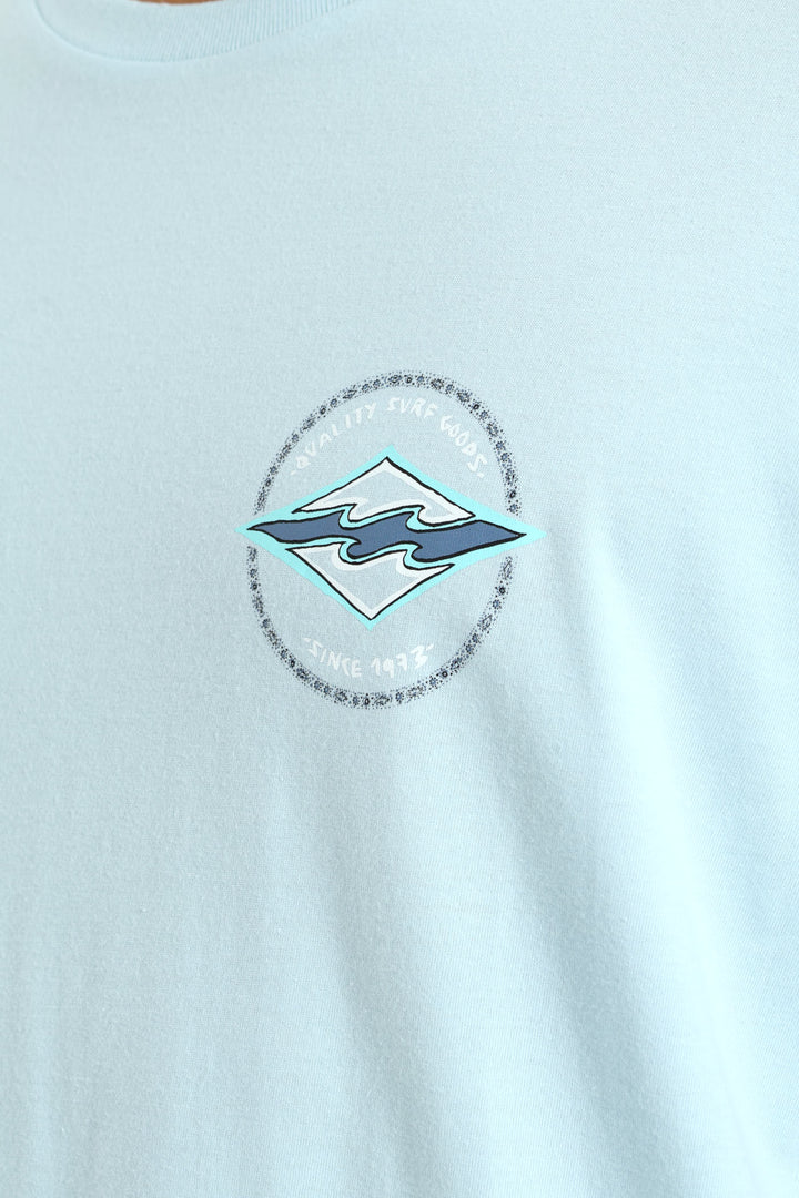 Rotor Diamond Tee - Light Blue