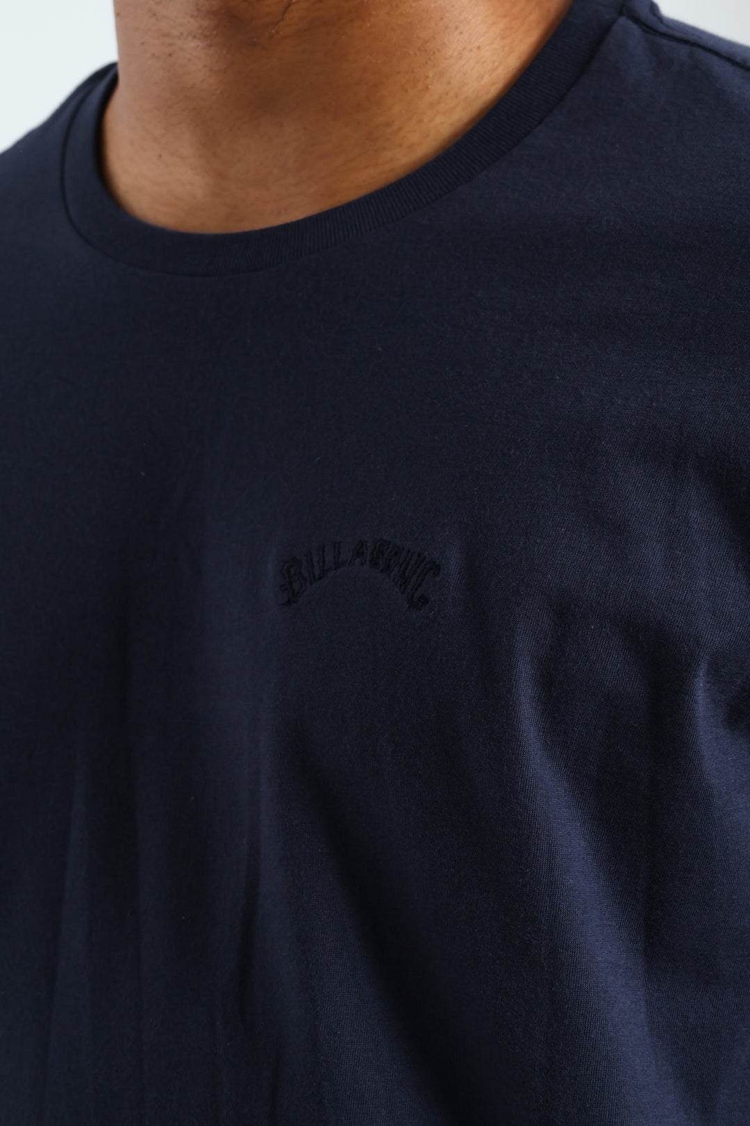 All Day Embroidered Tee - Navy