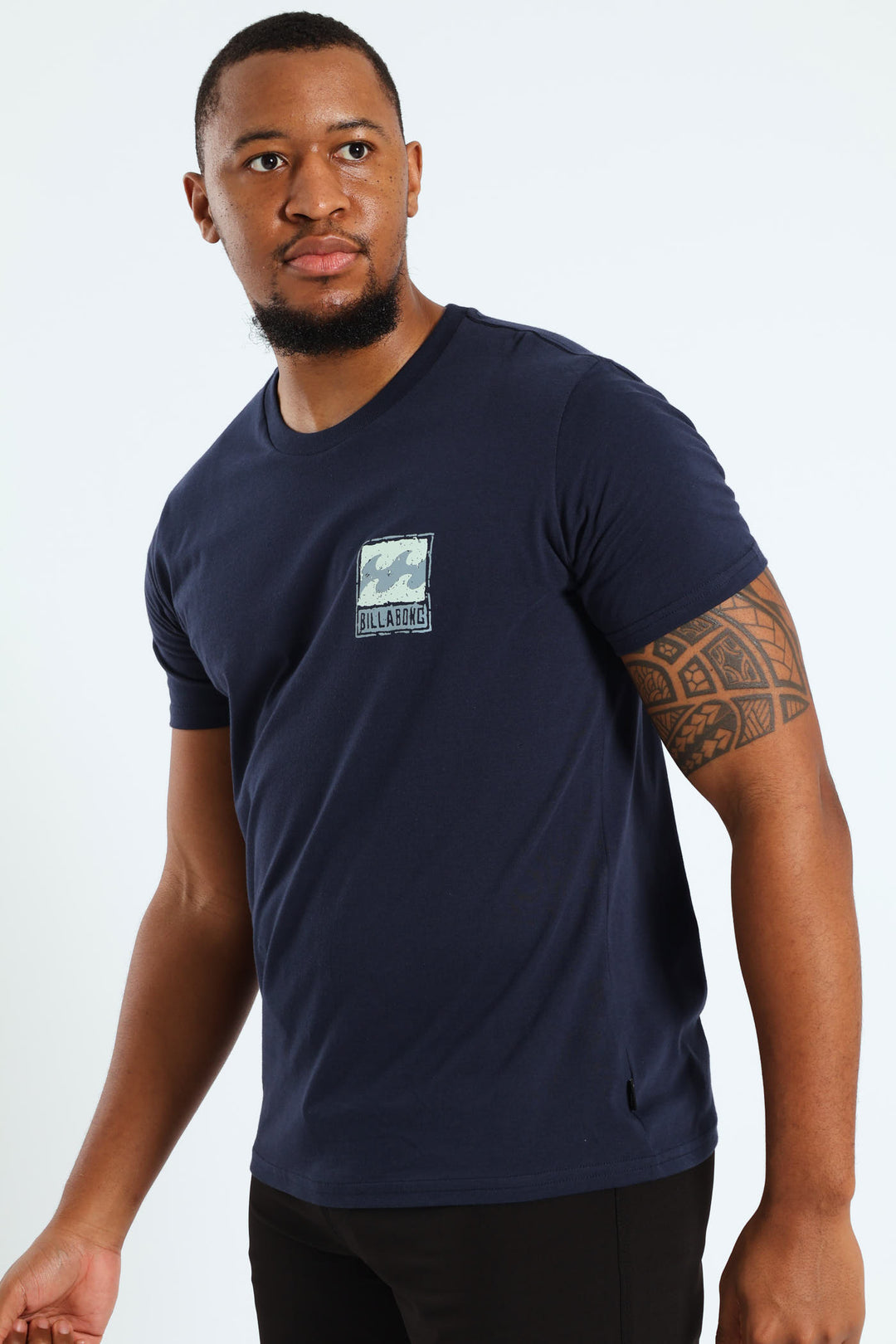 Stamp Tee - Navy