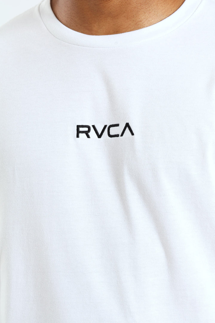 Short Sleeve Branded Tee - White