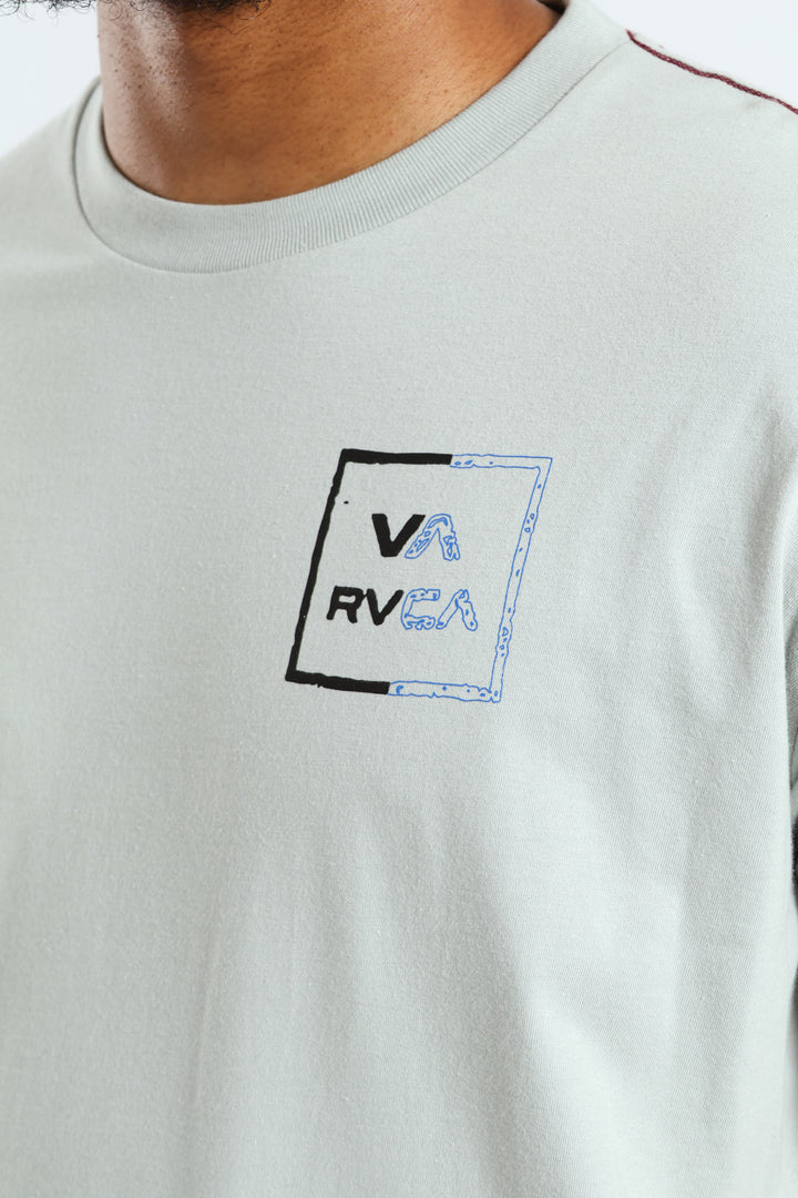 Va All The Way Ss Red Stitch Tee - Off White