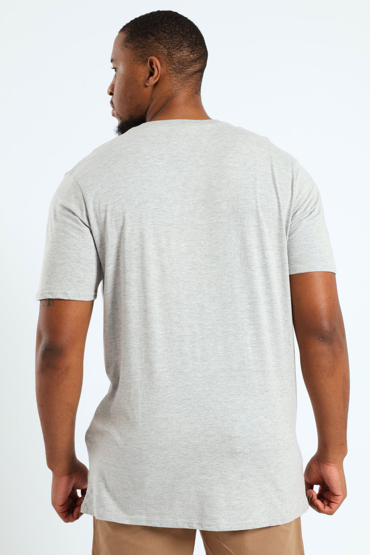 Small Essentials Tee - Grey Melange