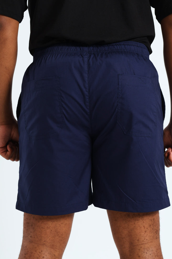 Basic Beach Shorts - Navy