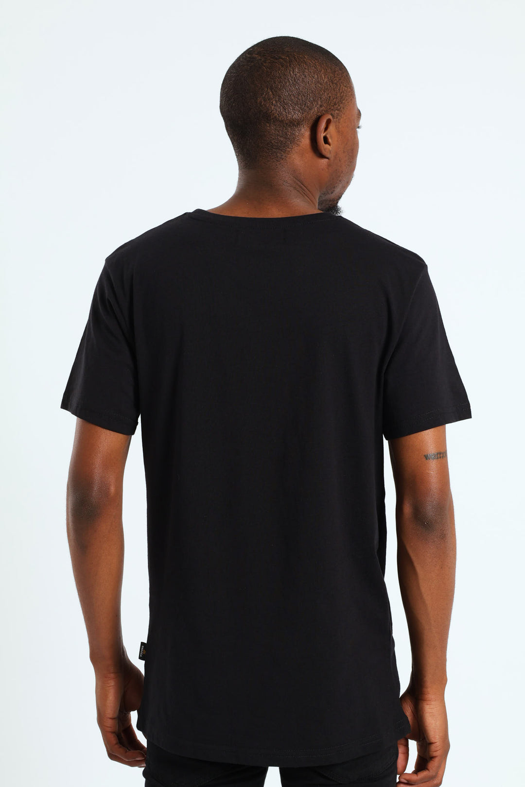 Short Sleeve Logo Tee - Black