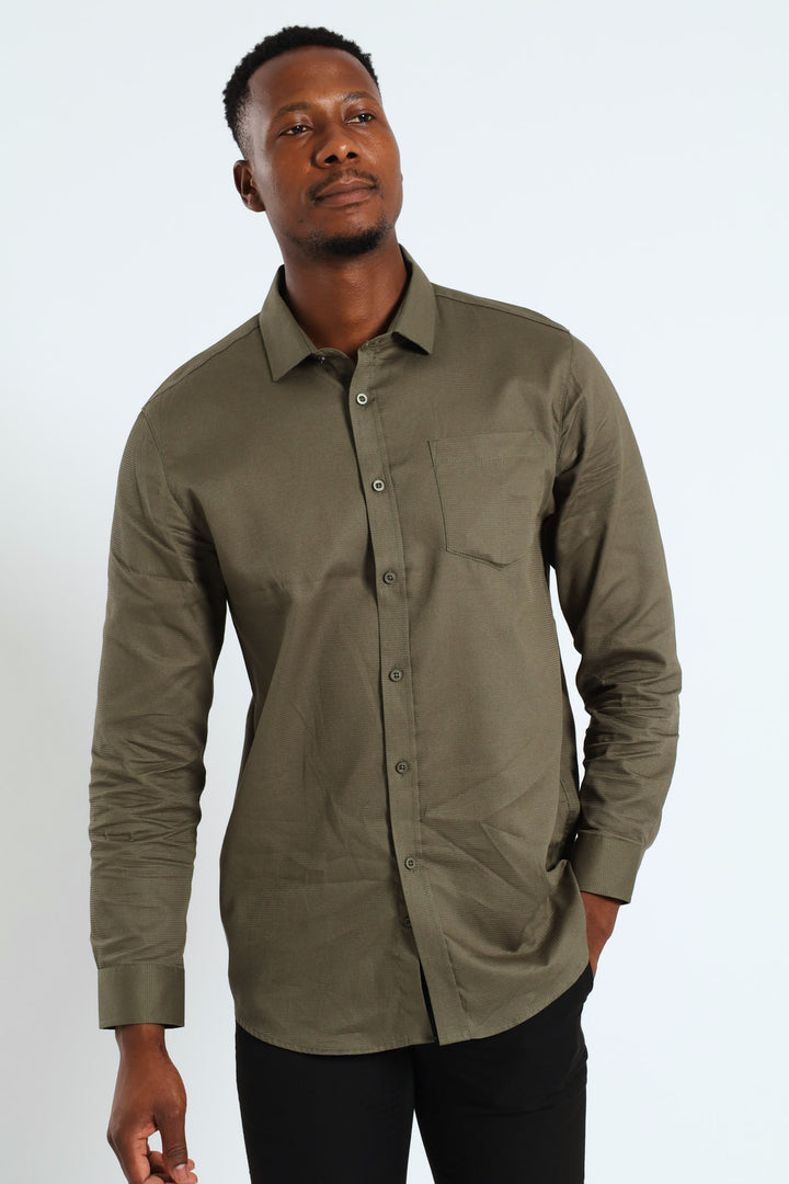 Dobby Long Sleeve Shirt