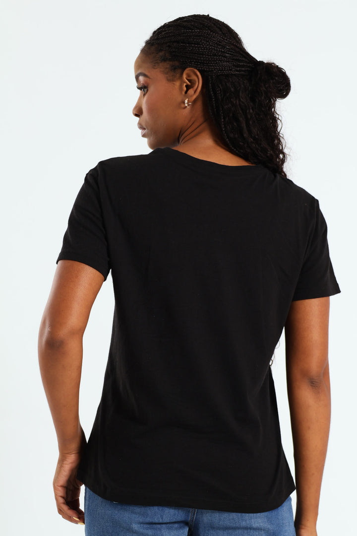 Better Than Ever Foil Tee - Black