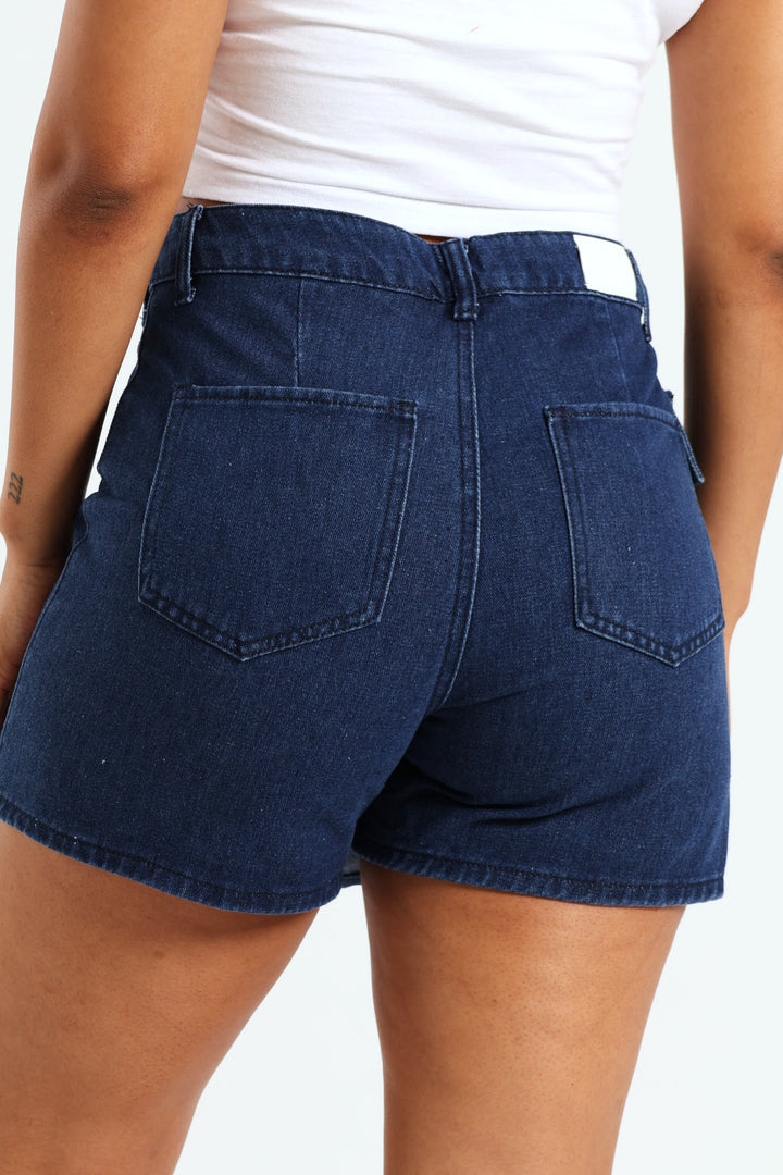 Denim Skort - Ink