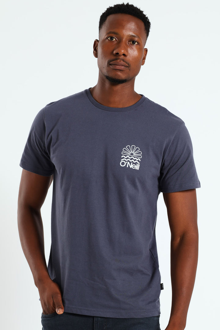 Radiate Tee - Navy