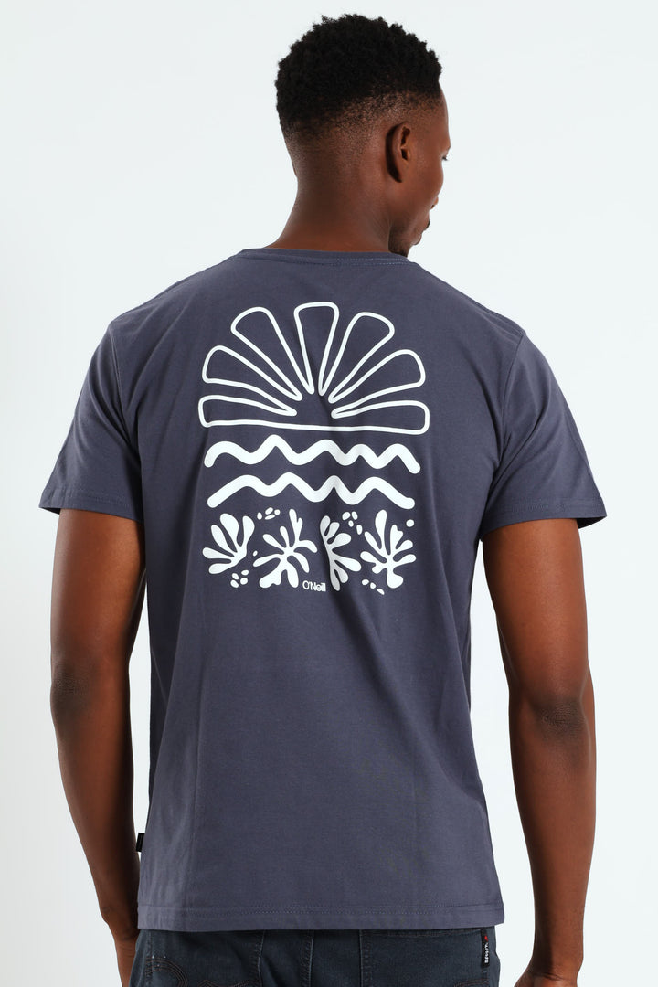 Radiate Tee - Navy