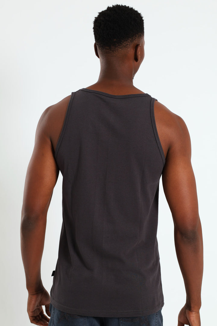 Locked Up Small Vest - Charcoal