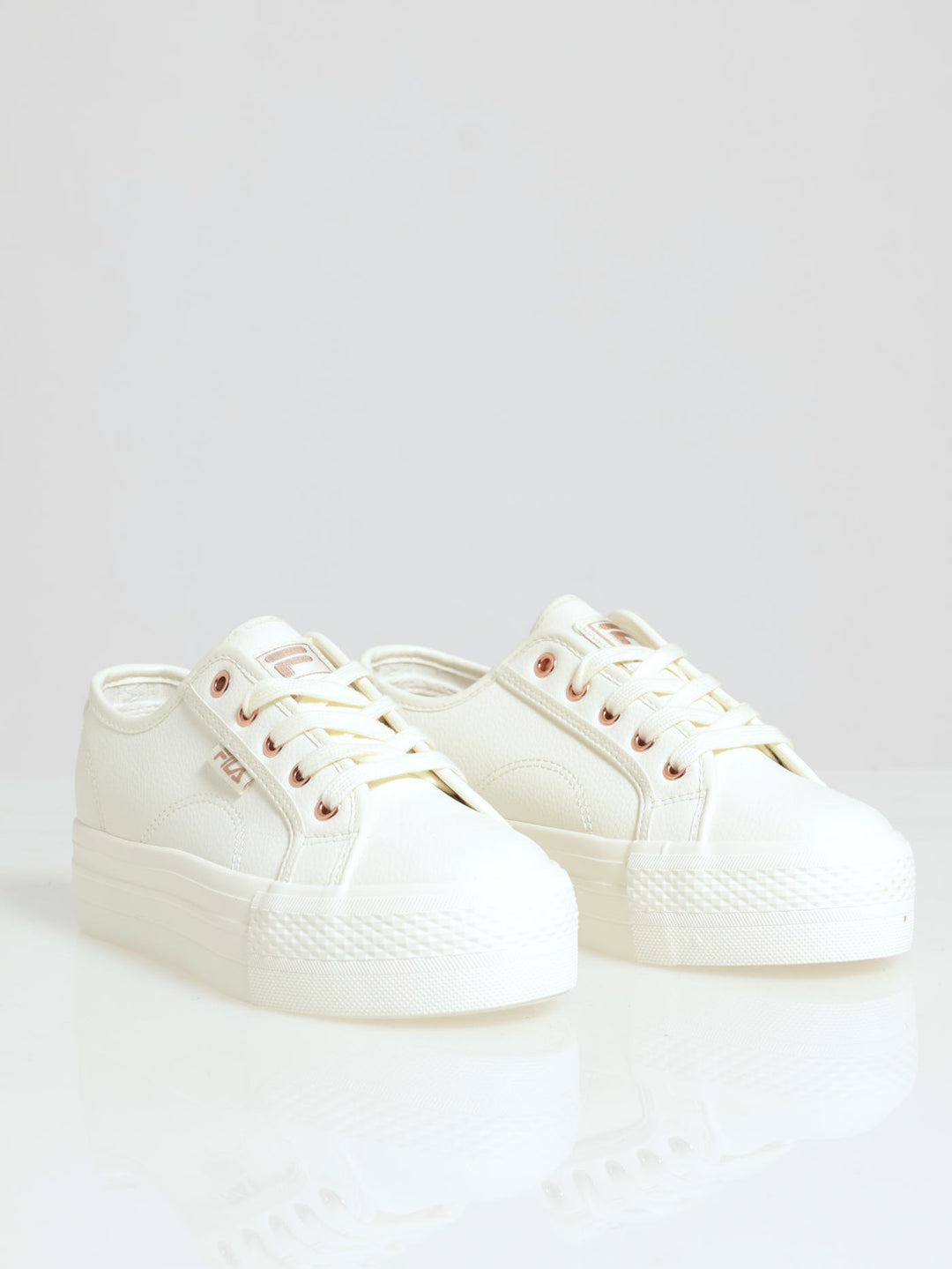 Alessia Platform Sneaker - Gardenia