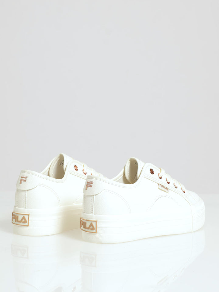 Alessia Platform Sneaker - Gardenia