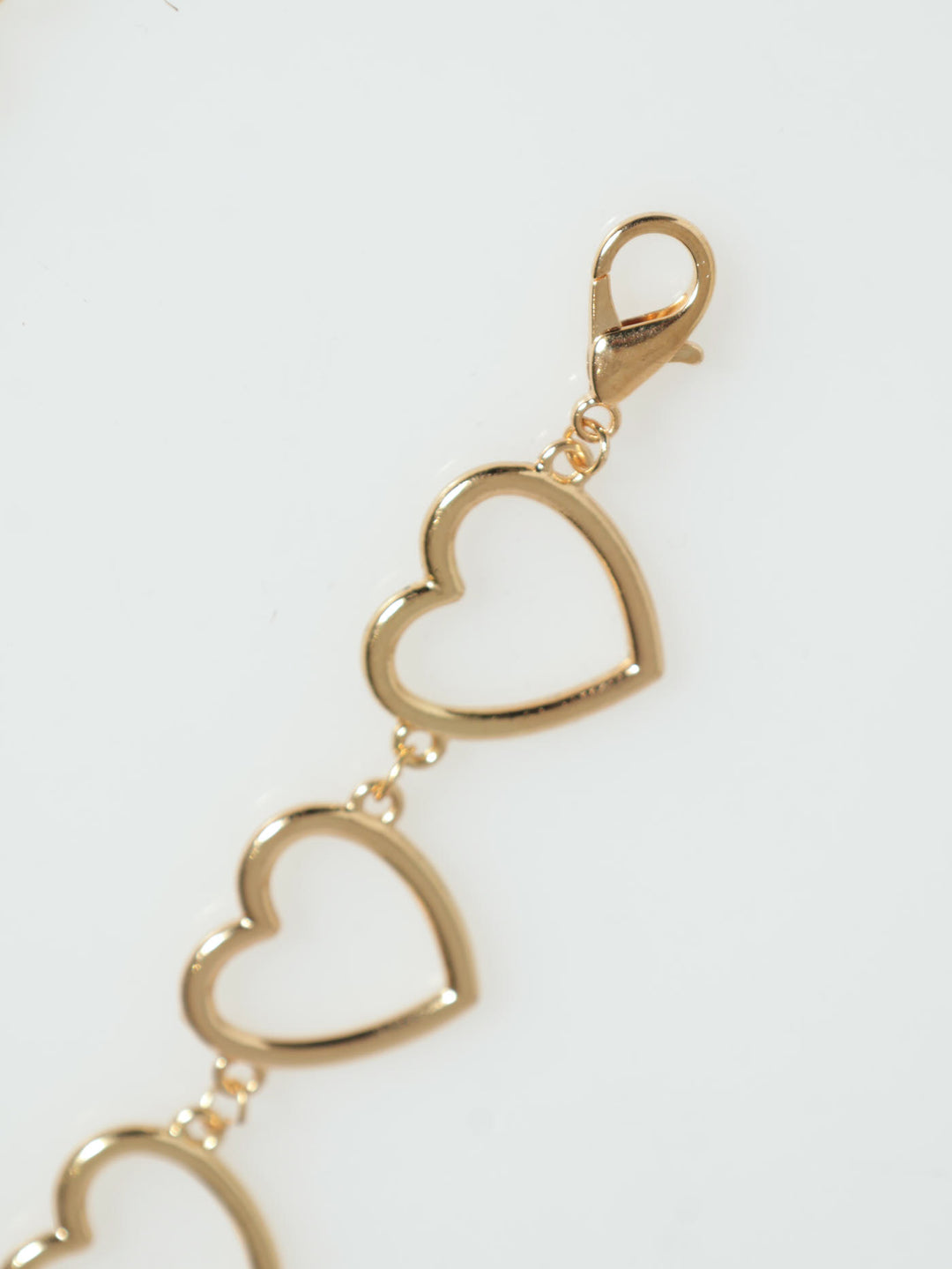 Heart Chain Belt - Gold