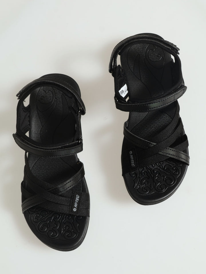 Savanna Multi Strap Sandal - Black