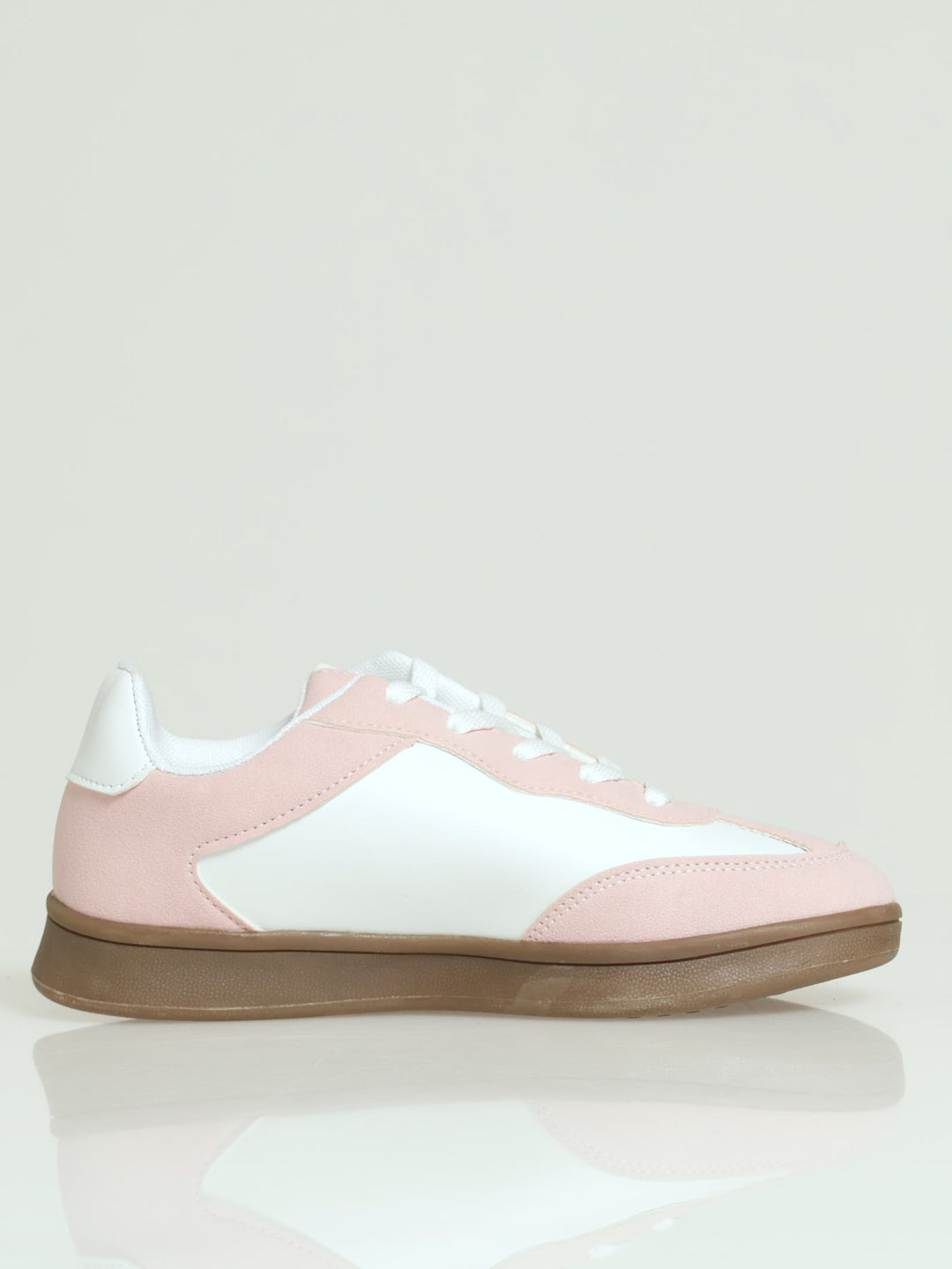 Girls Gum Sole Sneaker - Pink