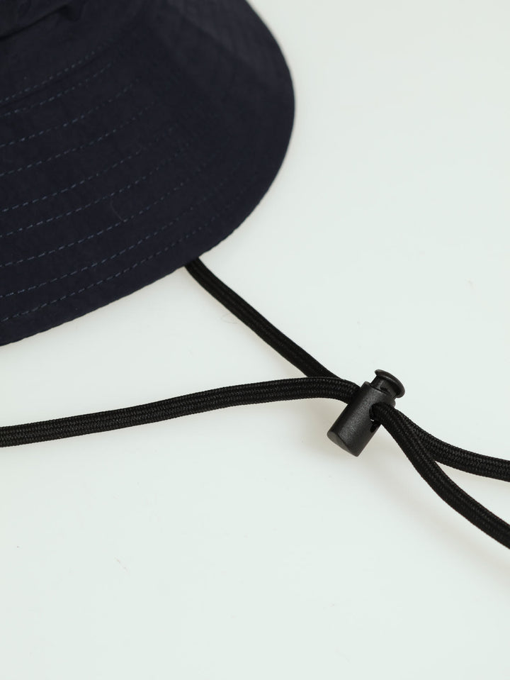 Colab Bucket Hat With Draw String - Navy