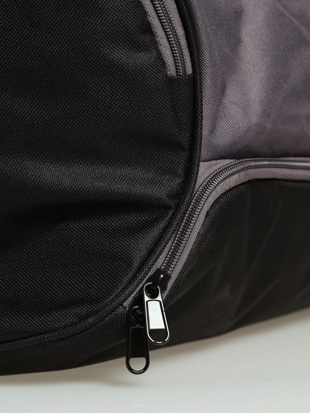 Rubber Branding Duffel Bag - Grey