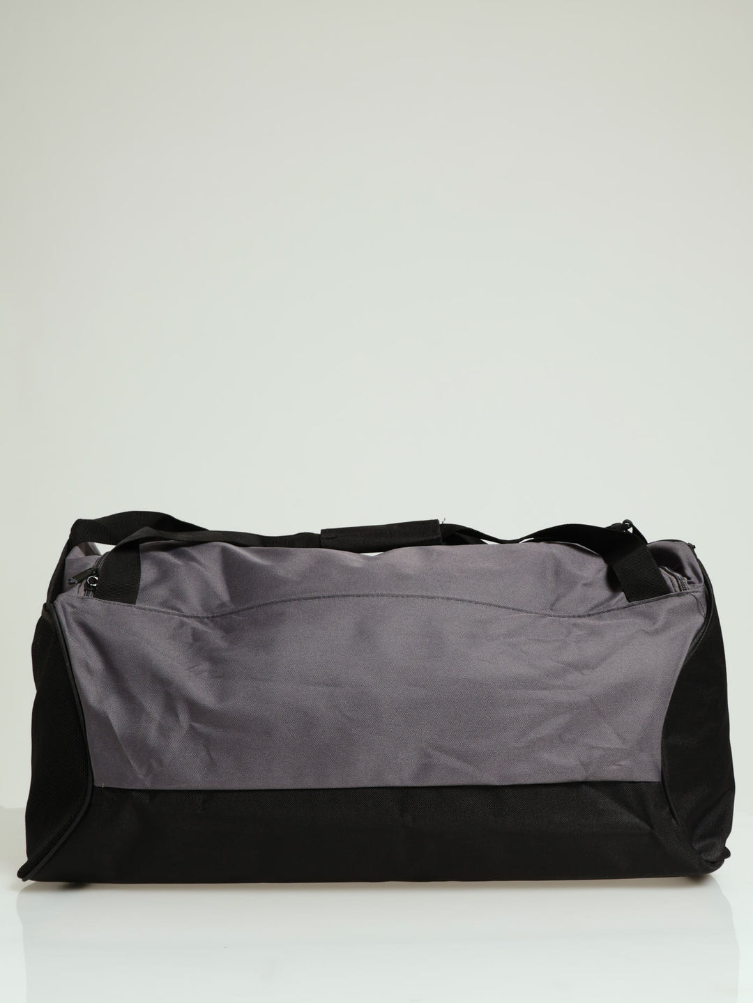 Rubber Branding Duffel Bag - Grey