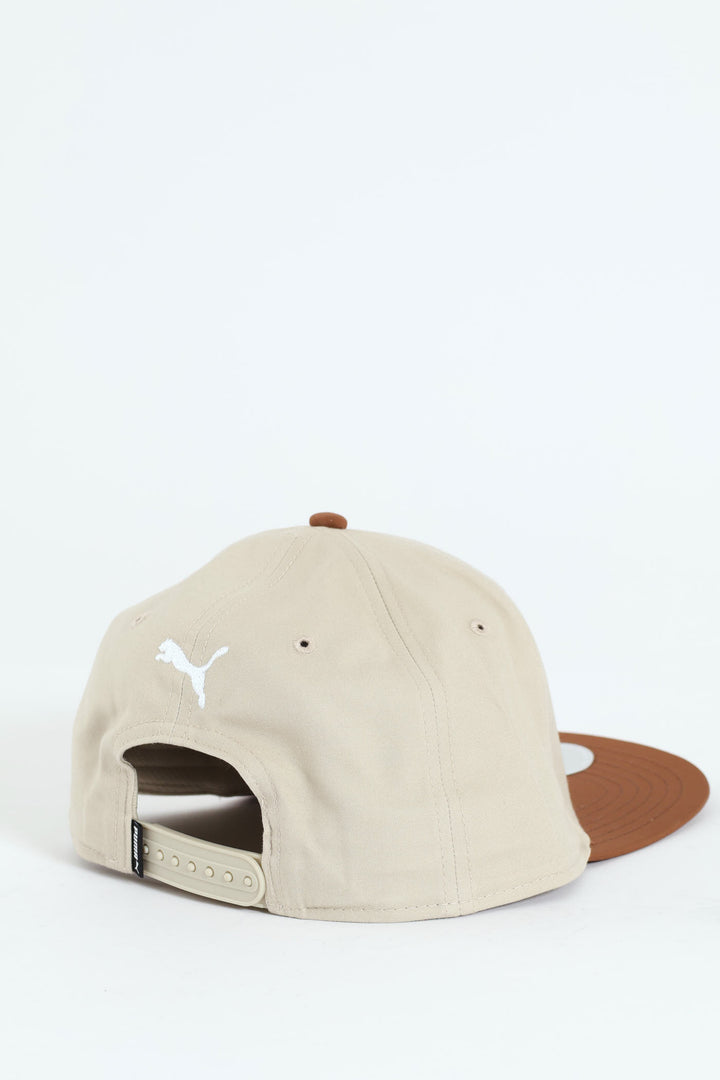 Essential  No 1 Flatbrim Cap - Coffee