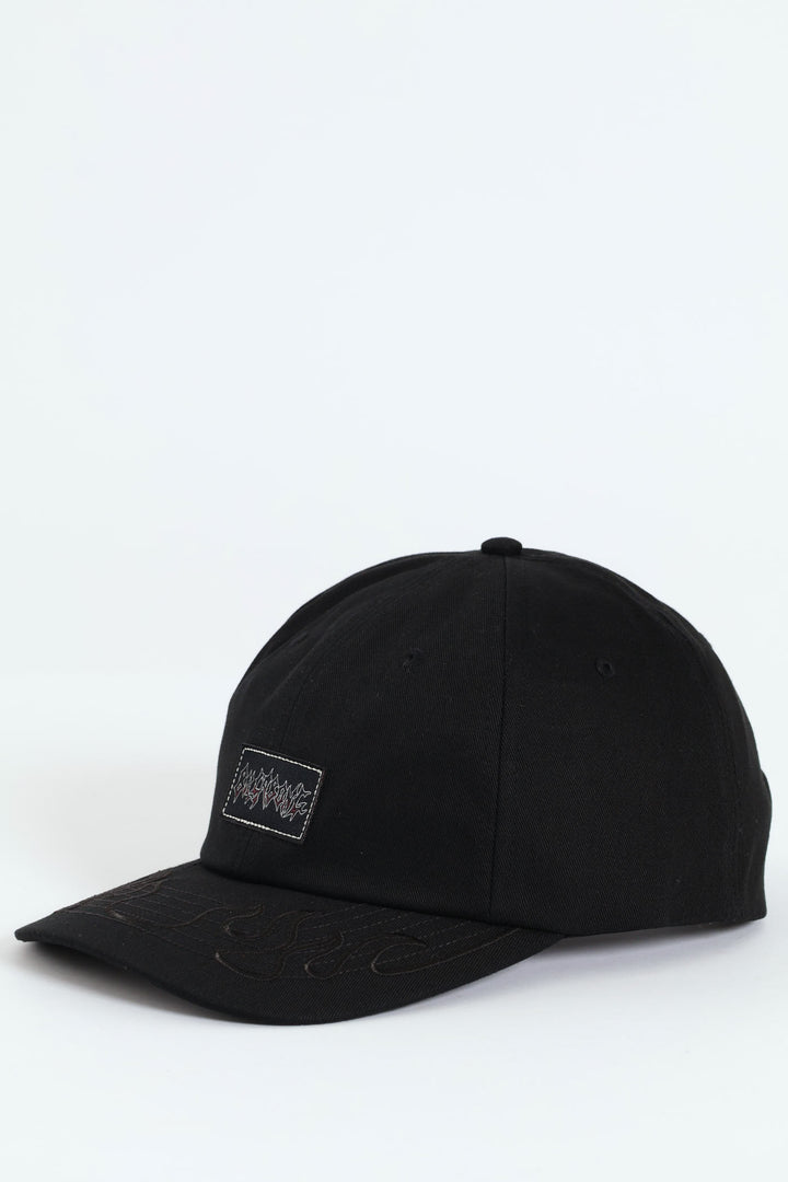 Immortal Snapback Cap - Black